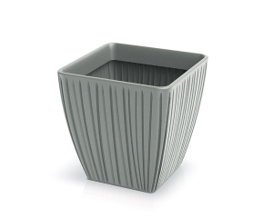 Donica Fero Square 48 cm szary - Ethick