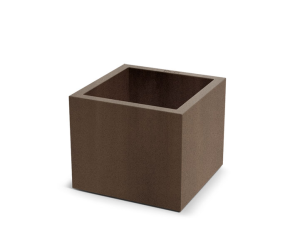 Donica Cubla 32 cm brązowy - Ethick