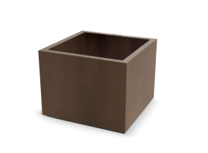 Donica Cubla 45 cm brązowy - Ethick