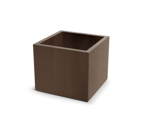 Donica Cubla 40 cm brązowy - Ethick