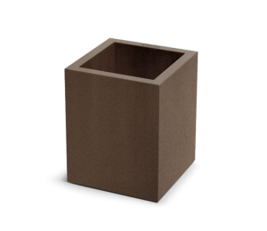 Donica Cubla Square Mild 36 cm brązowy - Ethick