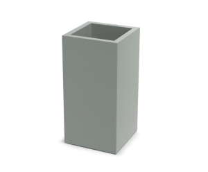 Donica Cubla Square High 58 cm szary - Ethick