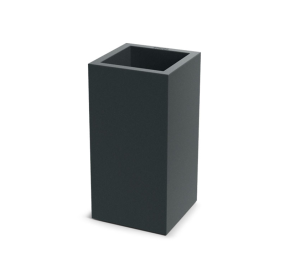 Donica Cubla Square High 58 cm antracytowy - Ethick