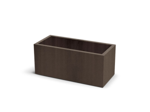 Donica Cubla Case 26 cm brązowy - Ethick