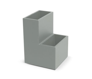 Donica Cubla Dua 53 cm szary - Ethick