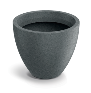 Donica Molio Round 40 cm granitowy - Ethick