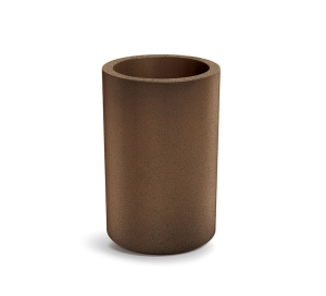 Donica Tubla Round High 58 cm rdzawy - Ethick