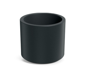 Donica Tubla Round 40 cm antracytowy - Ethick