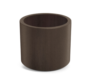 Donica Tubla Round 40 cm brązowy - Ethick