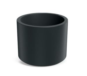 Donica Tubla Round 45 cm antracytowy - Ethick