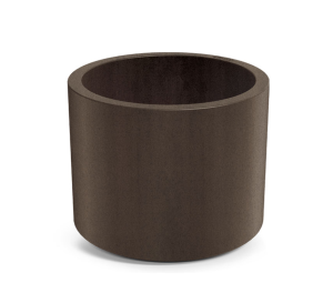 Donica Tubla Round 45 cm brązowy - Ethick