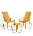 zestaw Net, fotel Net Lounge, stolik kawowy Net, meble Nardi, meble ogrodowe, meble tarasowe