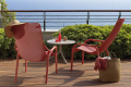 zestaw Net, fotel Net Lounge, stolik kawowy Spritz, meble Nardi, meble ogrodowe, meble tarasowe