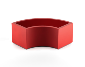 Donica Twist red - Plust