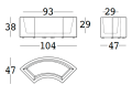 donica Twist, moduł Twist, ławka Twist, fotel Twist, meble Plust, meble outdoorowe, meble z tworzywa, włoski design