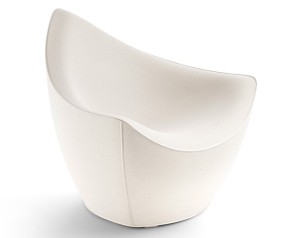 Fotel Vela white light - Plust