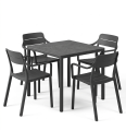 krzesło Cassia, krzesło Nardi, krzesło outdoorowe, krzesło na taras, krzesło do restauracji, krzesło do kawiarni, krzesło odporne na warunki atmosferyczne, włoski design