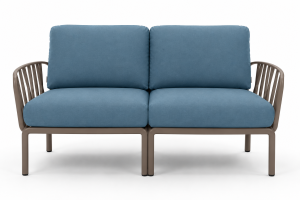Sofa modułowa Komodo 2 brązowy stelaż - Nardi