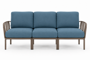 Sofa modułowa Komodo 3 brązowy stelaż - Nardi