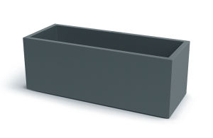 Donica Cubla Case 36 cm szary - Ethick