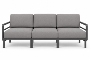Sofa Maximo 3 stelaż kolor Basalto - Nardi