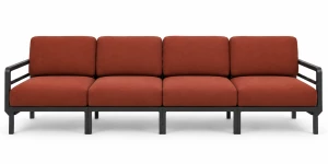 Sofa Maximo 4 stelaż kolor Terra - Nardi