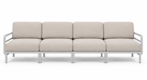 Sofa Maximo 4 stelaż kolor Gesso - Nardi