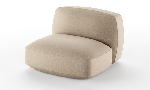 moduł serii Softer, moduł z tworzywa, sofa outdoorowa, sofa tarasowa, sofa ogrodowa, meble ogrodowe, meble Plust, meble włoskie