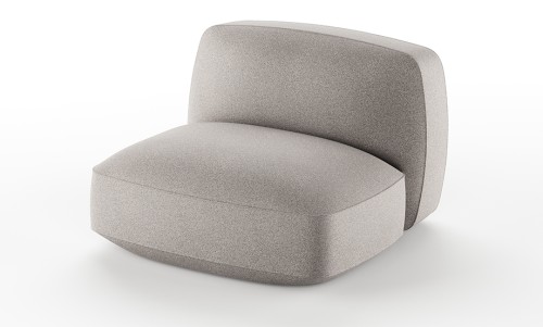 moduł serii Softer, moduł z tworzywa, sofa outdoorowa, sofa tarasowa, sofa ogrodowa, meble ogrodowe, meble Plust, meble włoskie
