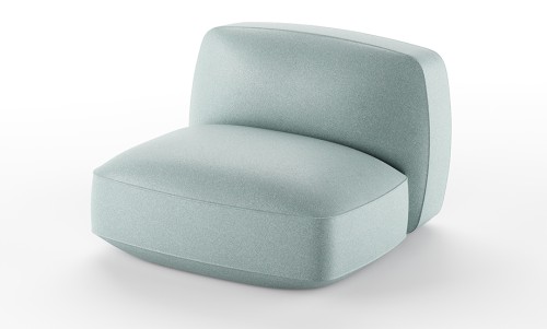 moduł serii Softer, moduł z tworzywa, sofa outdoorowa, sofa tarasowa, sofa ogrodowa, meble ogrodowe, meble Plust, meble włoskie