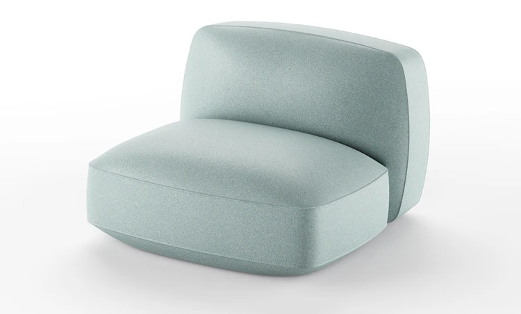 moduł serii Softer, moduł z tworzywa, sofa outdoorowa, sofa tarasowa, sofa ogrodowa, meble ogrodowe, meble Plust, meble włoskie