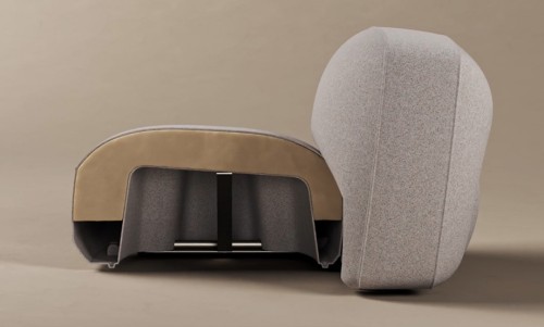 moduł serii Softer, moduł z tworzywa, sofa outdoorowa, sofa tarasowa, sofa ogrodowa, meble ogrodowe, meble Plust, meble włoskie