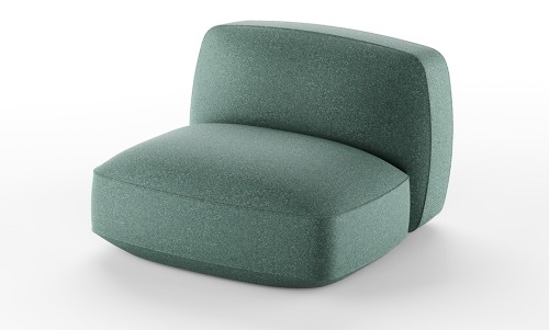 moduł serii Softer, moduł z tworzywa, sofa outdoorowa, sofa tarasowa, sofa ogrodowa, meble ogrodowe, meble Plust, meble włoskie