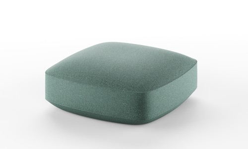 pufa Softer, moduł z tworzywa, pufa outdoorowa, pufa tarasowa, pufa ogrodowa, meble ogrodowe, meble Plust, meble włoskie