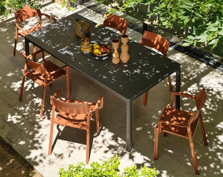 stół Tevere, stół Nardi, stół rozkładany, stół outdoorowy, stół na taras, włoski design