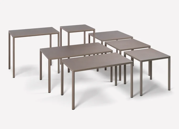 stół Piave, stół Nardi, stół z tworzywa, stół outdoorowy, stół barowy, włoski design