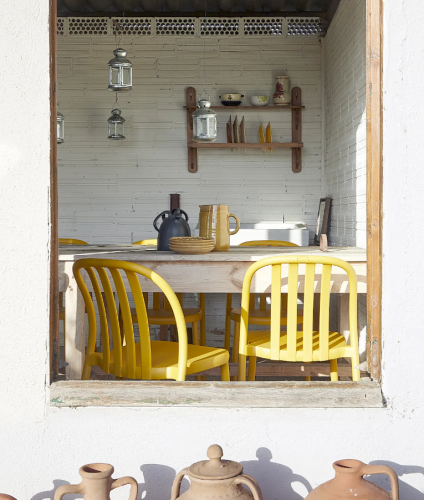 krzesło Sue, krzesło Resol, krzesło z tworzywa, krzesło sztaplowane, krzesło outdoorowe, krzesło do restauracji, krzesło horeca