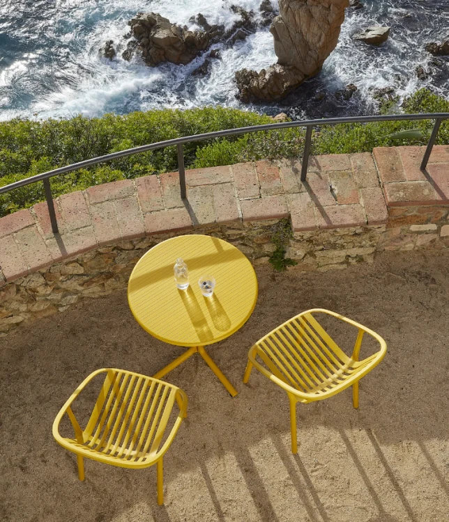 krzesło Bini, krzesło Resol, krzesło z tworzywa, krzesło sztaplowane, krzesło outdoorowe, krzesło do restauracji, krzesło horeca