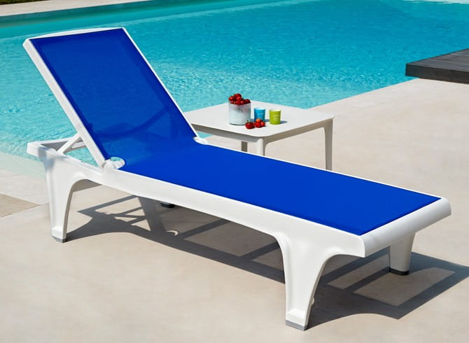 Leżak Tahiti Scab Design biały elegancja nowoczesność minimalizm komfort wysoka jakość
