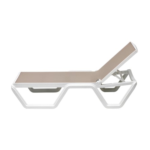 Leżak Vela Scab Design biały elegancja nowoczesność minimalizm komfort wysoka jakość
