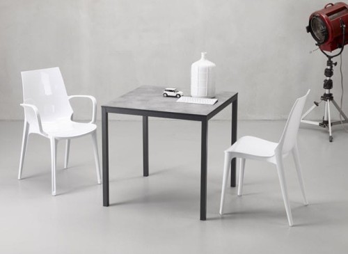 Krzesło Vanity Scab Design białe elegancja prostota minimalizm komfort wysoka jakość