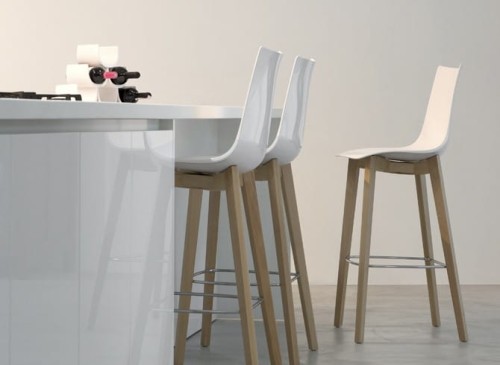 Hoker Natural Zebra Antishock h 68 Scab Design biały nowoczesność minimalizm elegancja komfort wysoka jakość