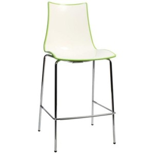 Hoker Zebra Bicolore h 65 Scab Design biało - zielony