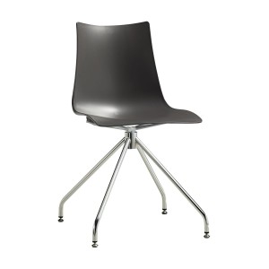 Obrotowe krzesło Zebra Technopolymer Scab Design - antracyt