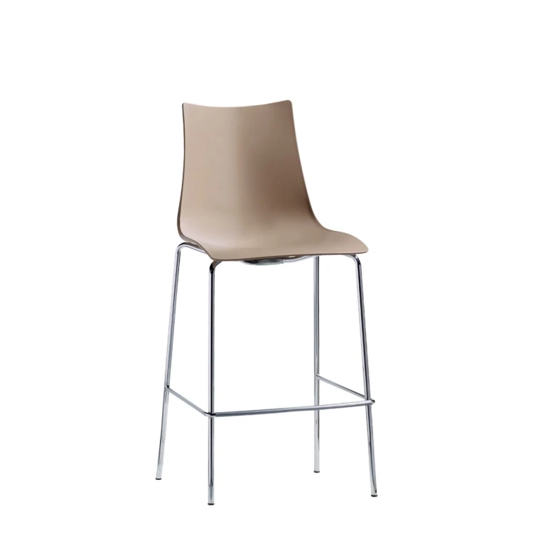 Hoker Zebra Technopolymer h 65 Scab Design beżowy elegancja prostota minimalizm komfort wysoka jakość