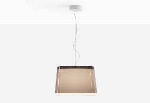 Lampa L001S/BB Transparentny szary - Pedrali