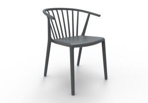 Krzesło Woody Dark Grey 