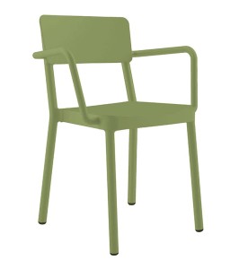 Krzesło Lisboa Armchair Verde Oliva Resol 