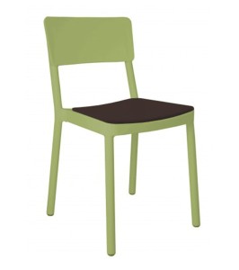 Krzesło Lisboa Upholstered Verde Oliva Resol 