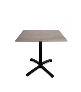 Stół Drop 70x70 Black-Washed Wood Resol 